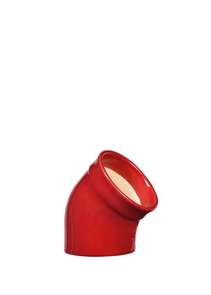 Kırmızı Burgundy Yuvarlak Tuzluk ve Baharatlık