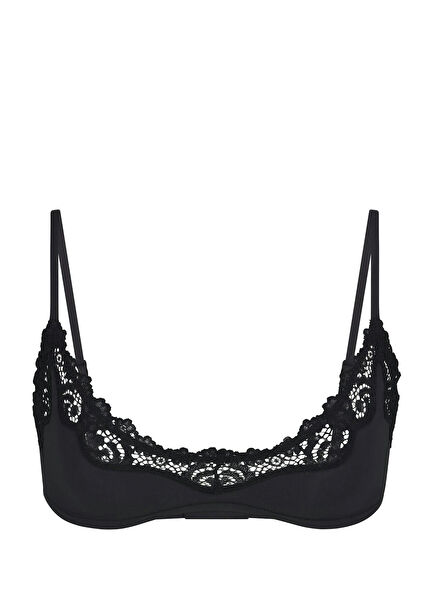 Seamless Sculpt Black Bralette