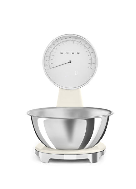 50's Style Retro Krem Analog Mutfak Tartısı