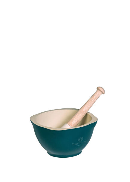 Red Burgundy Ceramic Mortar