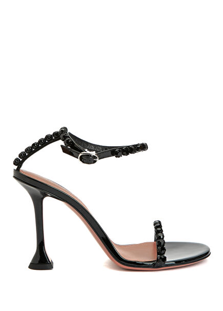 Gigi Black Women's Leather Sandals
