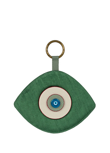 Signature Göz Kutnu Yeşil Cam Nazarlık