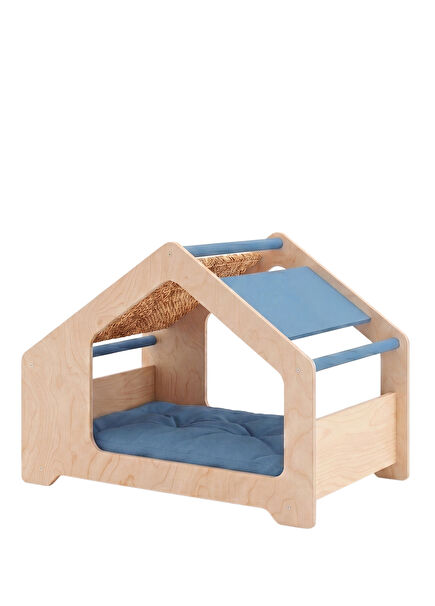 Patty Blue Cat & Dog House