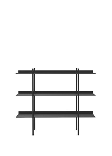 Phantom Black Metal Dresser