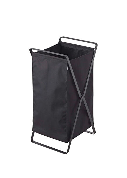 Steel Black Laundry Basket