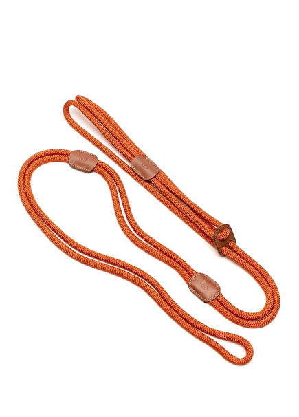 Orange Tan Paracord Leather All-in-One Dog Harness