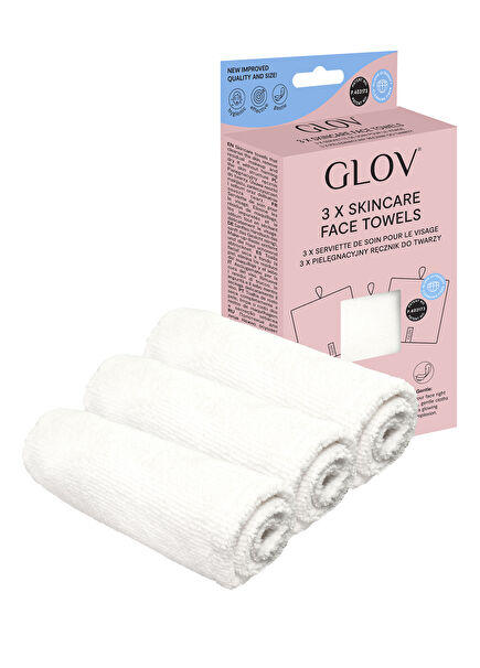 Skin Care Face Towels White