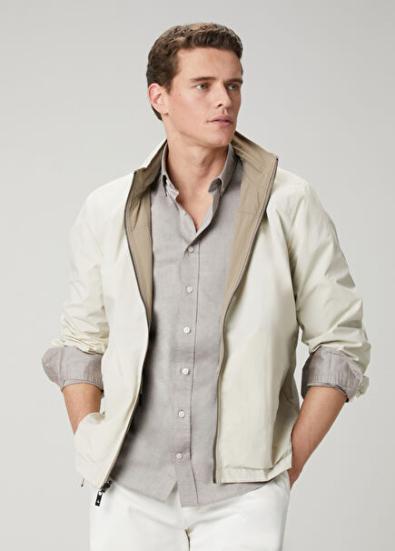 Comfort Fit Mink Oxford Shirt