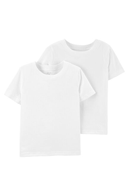 White 2-Pack Boys' Tank Top Set