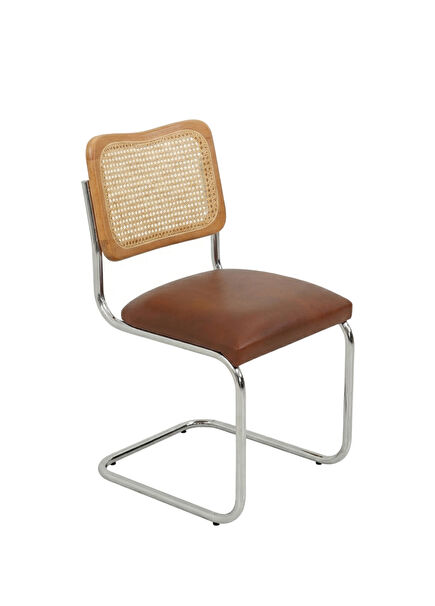 Doğal Hazeran Taba Yemek Odası Sandalyesi