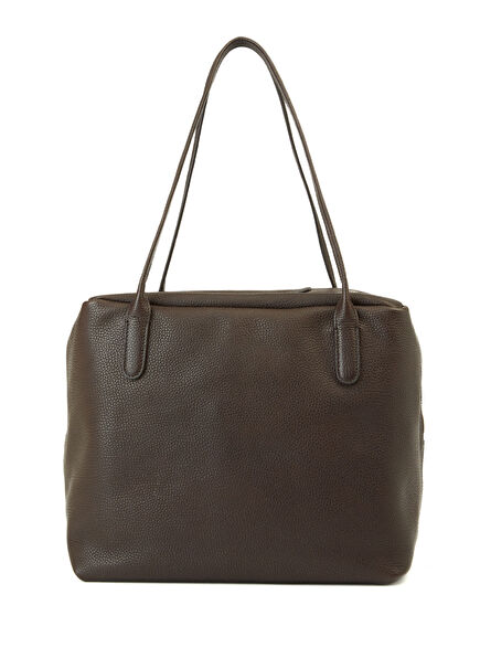 Henritote Brown Women's Leather Bag