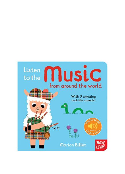 Listen to the Music from Around the World Çocuk Yabancı Dil Kitabı