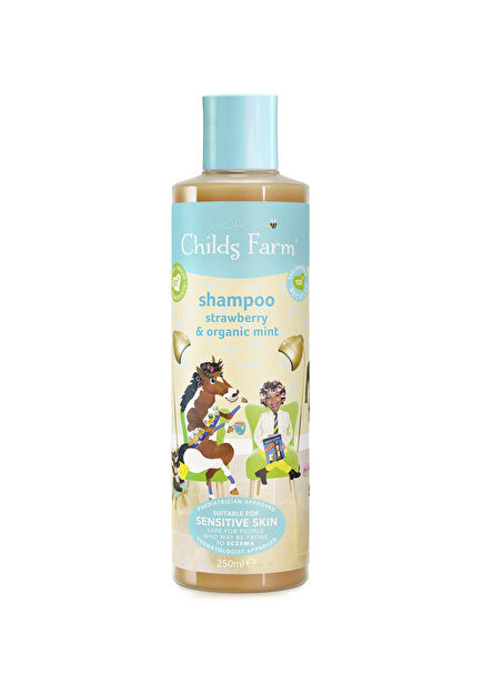 Strawberry and Organic Mint Essence Kids Shampoo 250 ml