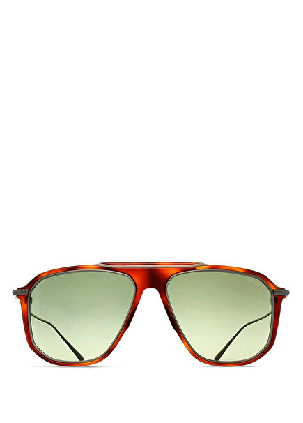 Ken Sun C09 Polarize Kahverengi Titanyum Unisex Güneş Gözlüğü