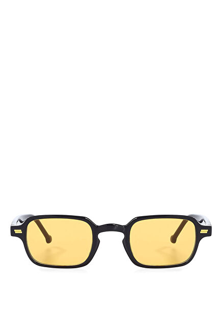 Half Moon Yellow Sunglasses