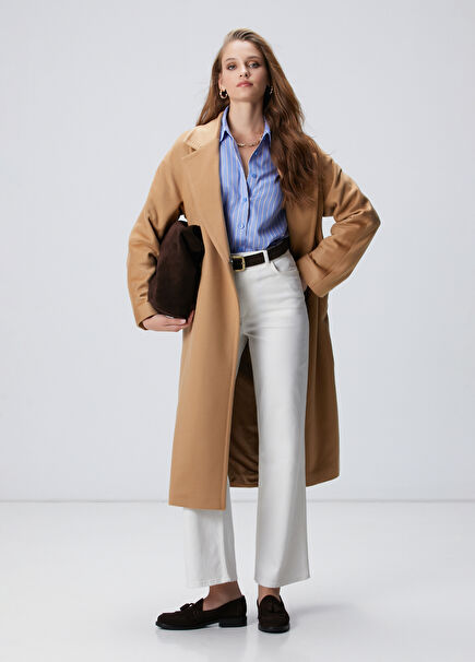 Camel Limited Cashmere Coat