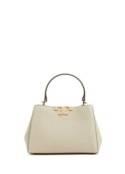 Eleanor White Women's Leather Bag