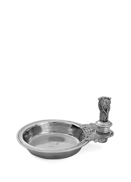 Pewter Wine Bottle Holder and Stopper 9 cm