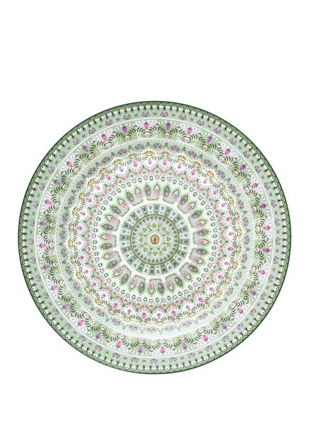 Lily Lotus Yeşil Porselen Supla 32 cm