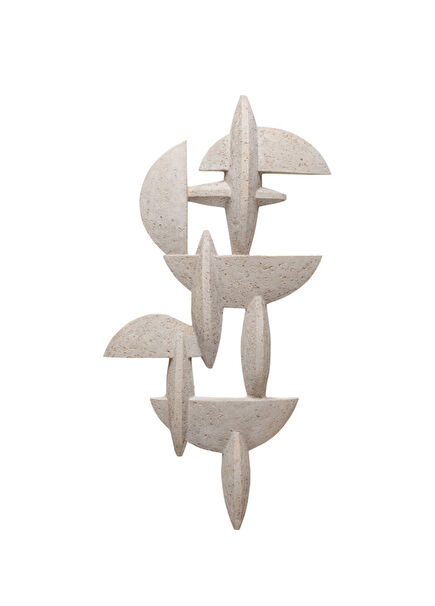 Wall Object Rotondo Pezzi Krem Duvar Objesi