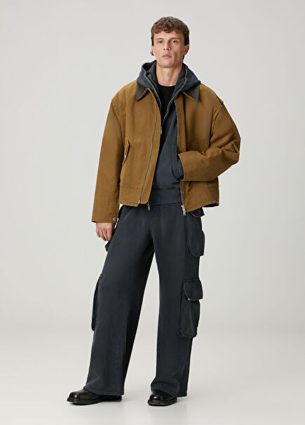 x Edis Antrasit Kargo Eşofman Altı