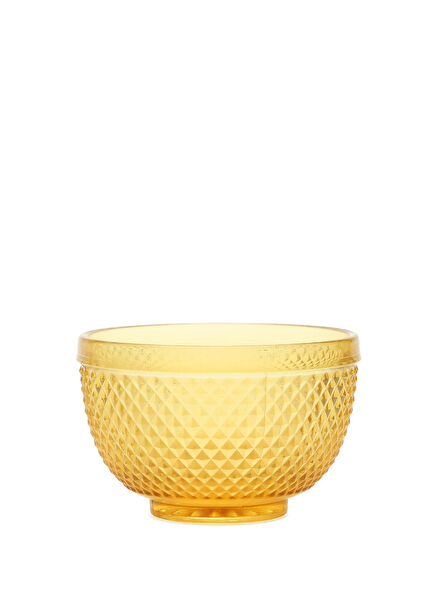 Bicos Amber Glass Bowl