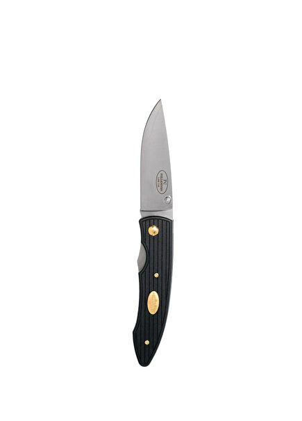 Grilon Handle Klipsli Siyah Çelik Çakı