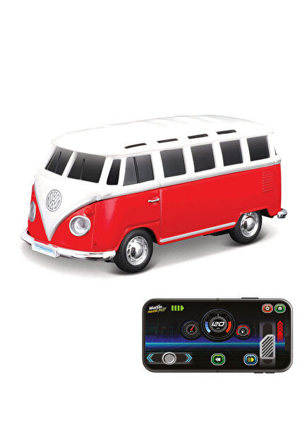 Volkswagen Van Samba 1:41 APP Metal Control Controlled Car 20061