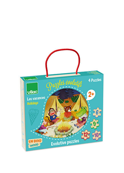 Tatil Bulmacası 4 Farklı Tasarım