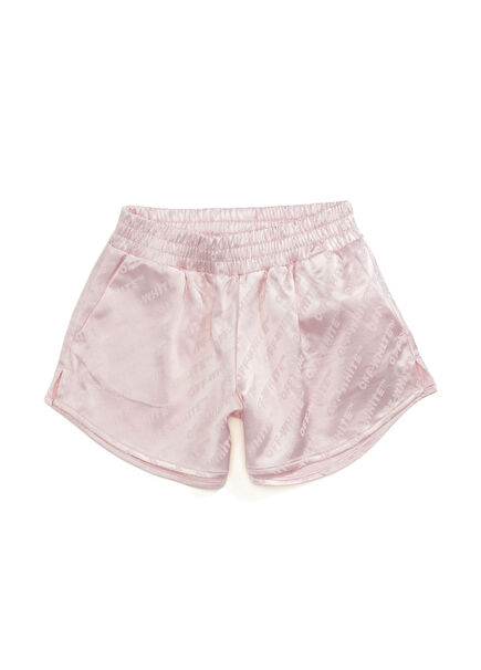 Multicolored Girls Satin Shorts