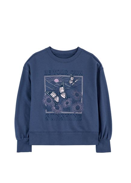 Mavi Kız Çocuk T-shirt