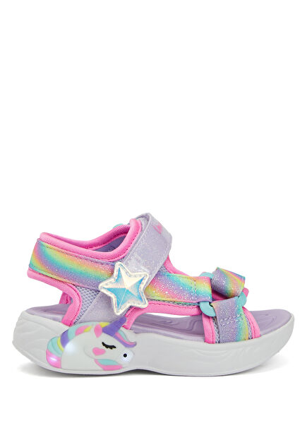 Unicorn Dreams Çok Renkli Kız Bebek Sandalet