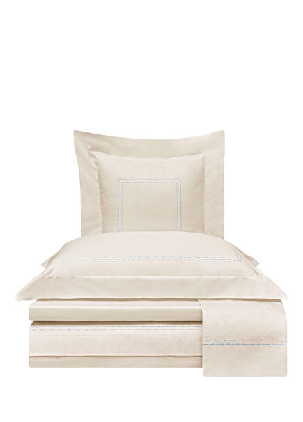 Valeron Amelia Satin King Duvet Cover Blue