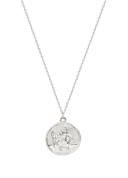 Saint Christopher 14 Carat Gold Necklace