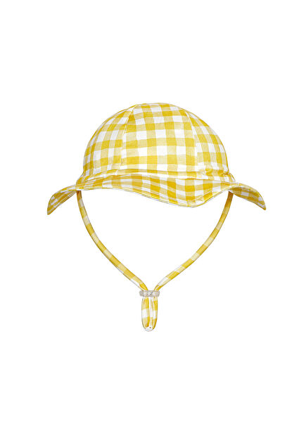Honey Mustard UV Korumalı Unisex Bebek Siperlikli Şapka
