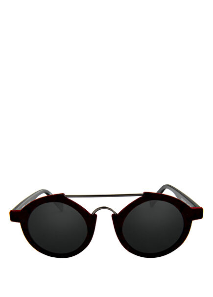 I0920V 46 STN 057 Bordo Metal Erkek Güneş Gözlüğü