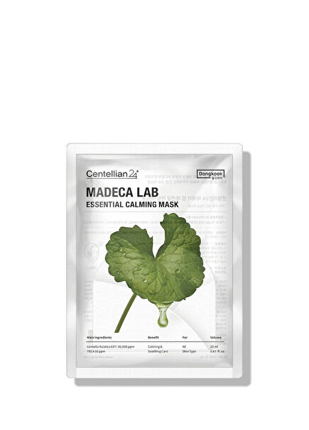 Madeca Lab Essential Calming Mask 6'lı Sakinleştirici Ferahlık Maskesi 20 ml