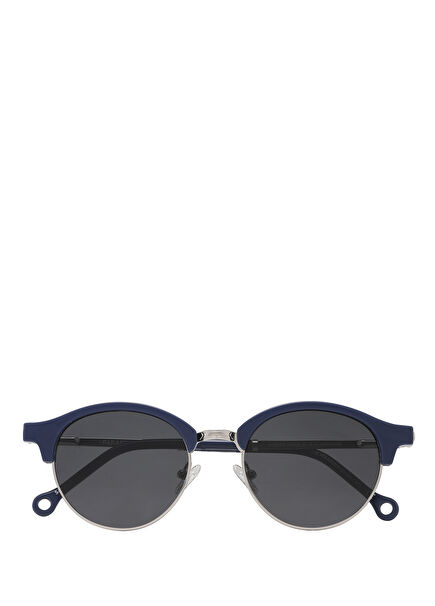 Viento Hybrid Metal Blue Unisex Sunglasses