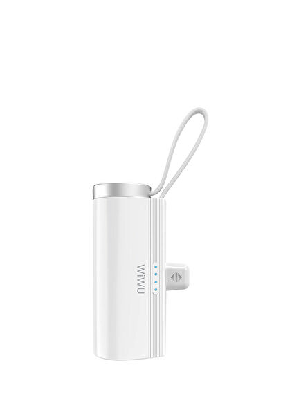 Wi-W026 Capsule 2in1 5000mAh Mini Standlı Askılı Type-C PD Powerbank