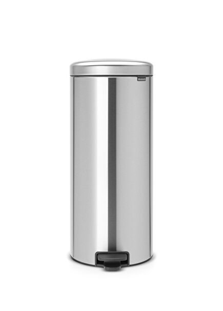 Newicon FPP Matte Steel Pedal Bin 30L