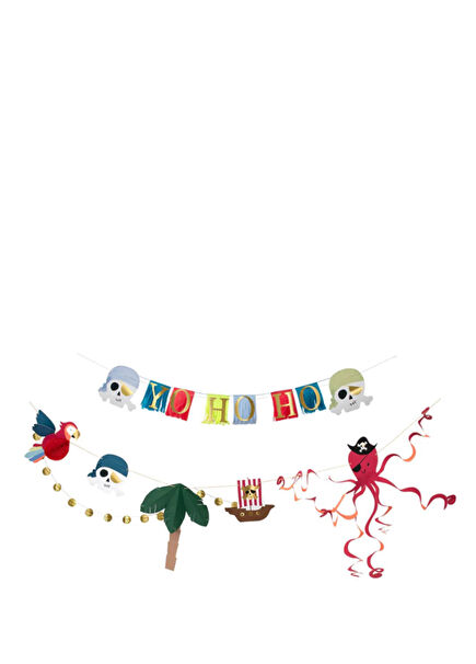 Pirate Party Decoration with Pirate Icons