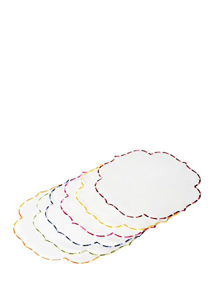 Marbling Pattern Linen 6-pack American Service