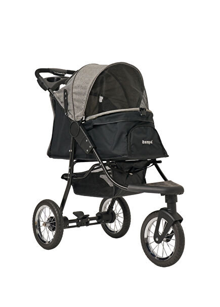 Ricciardo Grey Small Breed Dog and Cat Car