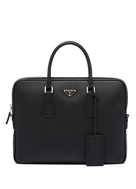 Saffiano Leather Briefcase