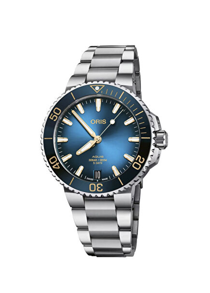 Aquis Date Calibre 400 Gümüş Çelik Erkek Kol Saati