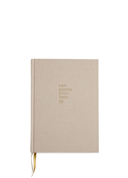 Lugat365 x Karatis Bej Süresiz Ajanda