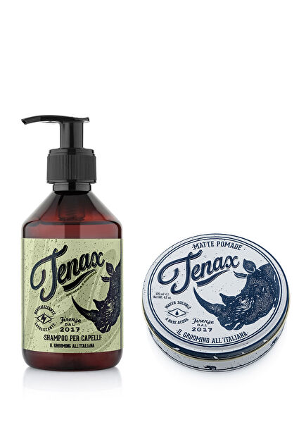 Per Capelli Şampuan + Matte Pomade  Erkek Saç Bakım Seti