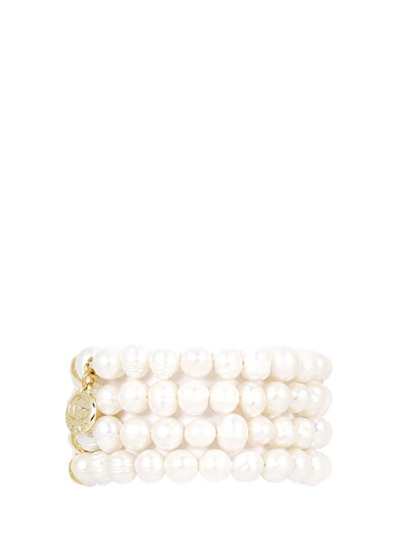 Bride 24 Ayar Altın Kaplama İnci Kadın Bileklik