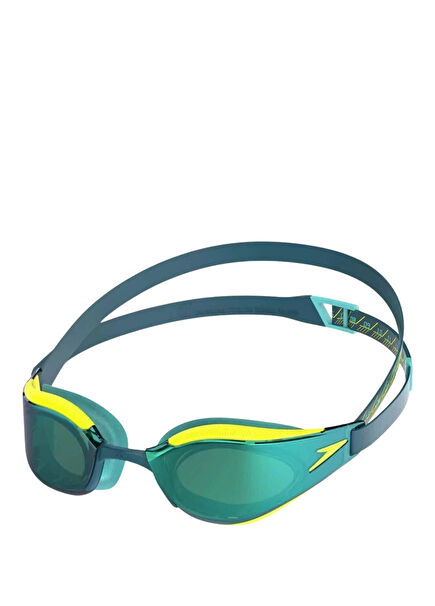 Fastskin Hyper Elite Mir Au Yellow Unisex Swimming Goggles with Yellow Mirror