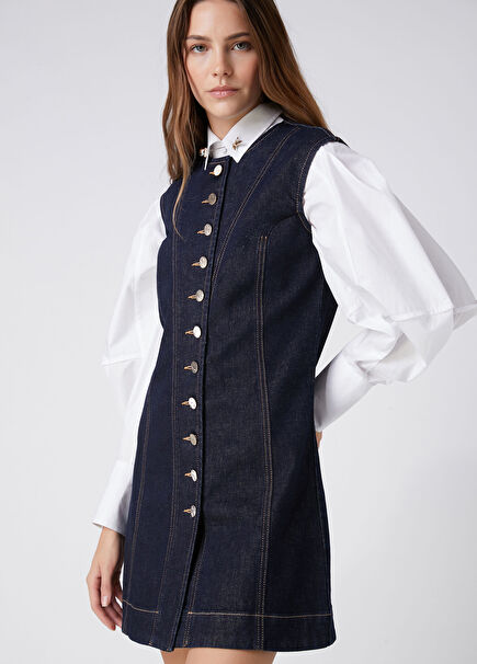 Indigo Mini Denim Dress